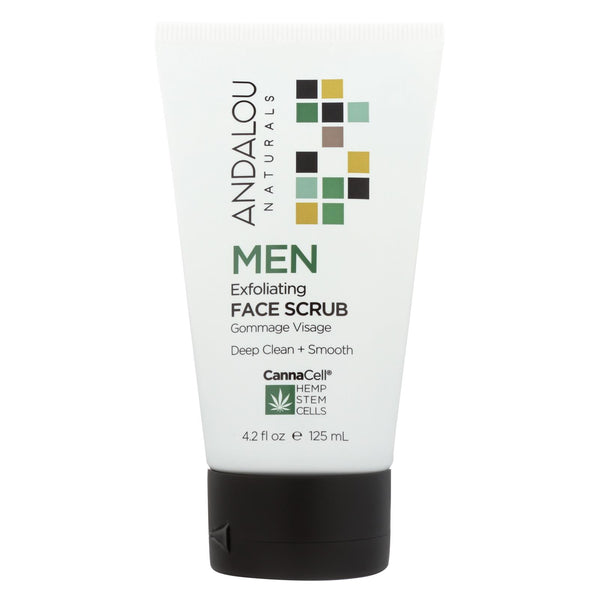 Andalou Naturals - Face Scrub - Men's Exfoliating - 4.2 Fl Oz.