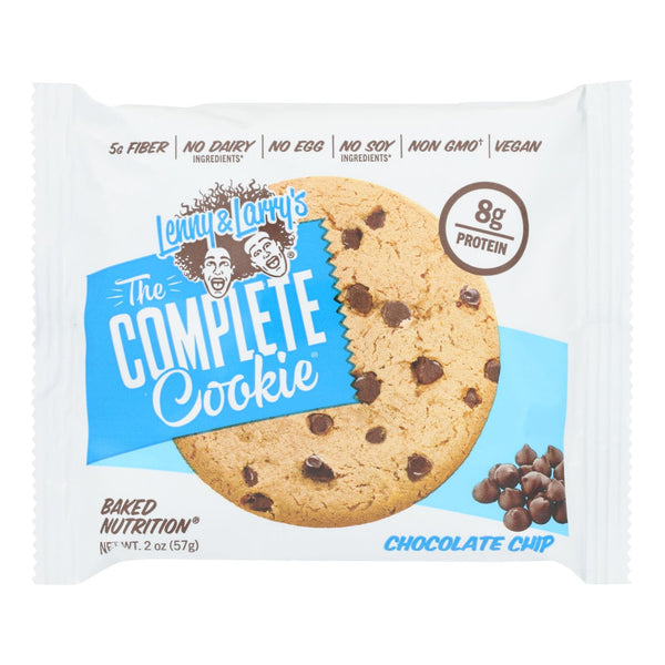 Lenny & Larry's The Complete Cookie With Chocolate Chips - Case Of 12 - 2 Oz