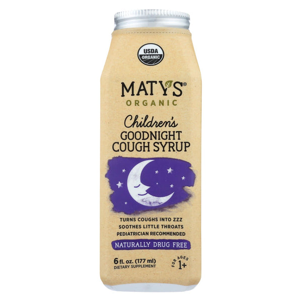 Maty's - Organic Children's Goodnight Cough Syrup - 6 Fl Oz.