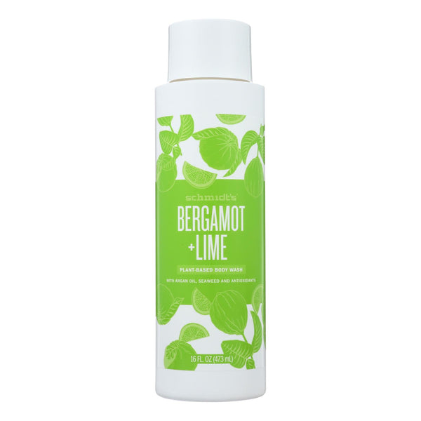 Schmidt's - Body Wash Bergamot & Lime - 1 Each - 16 Fz