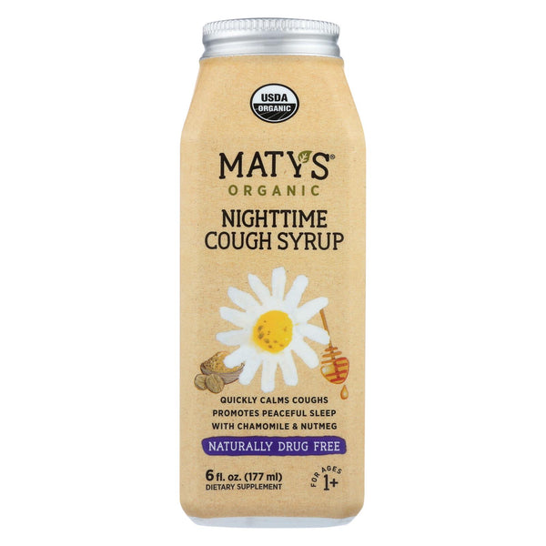 Maty's - Organic Nighttime Cough Syrup - 6 Fl Oz.