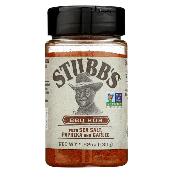Stubb's - Spice Rub Bar-b-q - Case Of 6 - 4.62 Oz