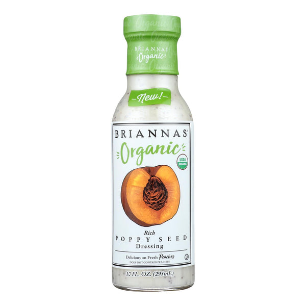 Brianna's - Sald Drsg Poppy Seed - Case Of 6 - 10 Fz