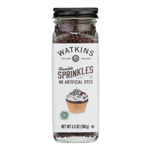 Watkins - Decorating Sprinkle Chocolate - Case Of 4 - 3-3.5 Oz