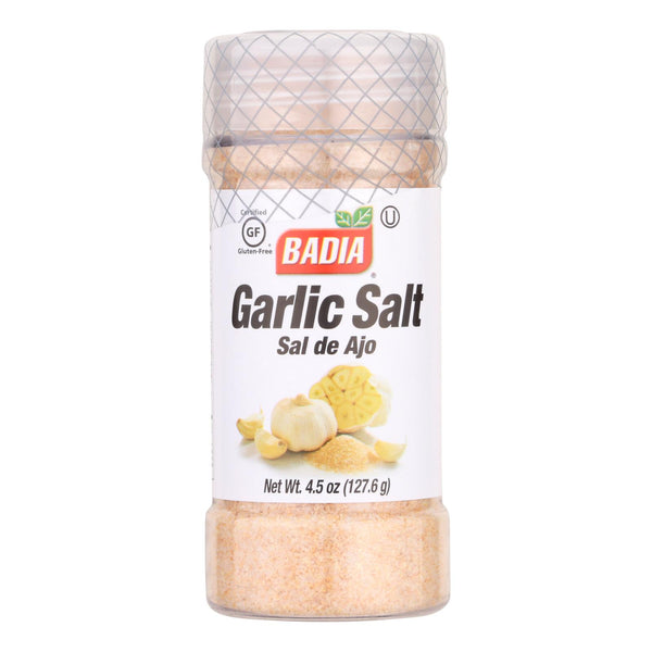Badia Garlic Salt Seasoning Blend - Case Of 8 - 4.5 Oz