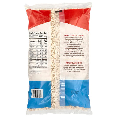 Arrowhead Mills, Puffed Rice Cereal, 6 oz (170 g) 3 PACK