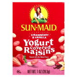 Sun-Maid, Yogurt Covered Raisins, Strawberry & Vanilla, 6 Boxes, 1 oz (28.3 g) Each 2 PACK