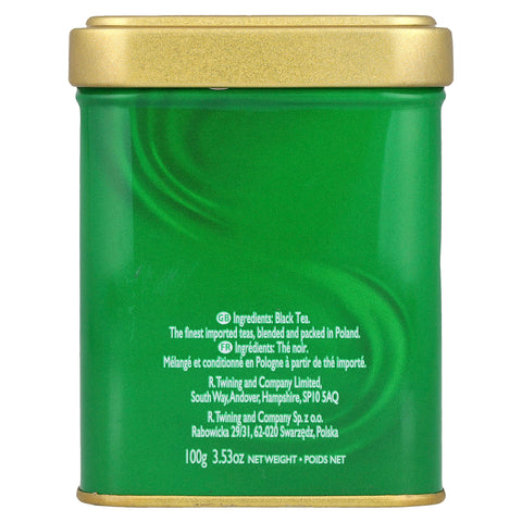 Twinings, Classics, Irish Breakfast Loose Tea, 3.53 oz