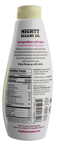 Mighty Sesame Co Fine Sesame Tahini -- 10.9 oz
