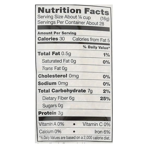 Shiloh Farms Organic Coarse Wheat Bran Unprocessed -- 16 oz