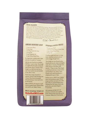 Bob's Red Mill Non-GMO Artisan Bread Flour Unbleached Enriched -- 5 lbs