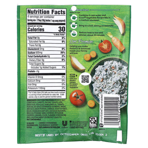 Knorr, Vegetable Recipe Mix, 1.4 oz (40 g)3 PACK