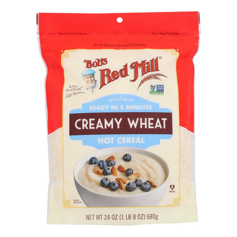 Bob's Red Mill, Organic Creamy Wheat Hot Cereal, 24 oz