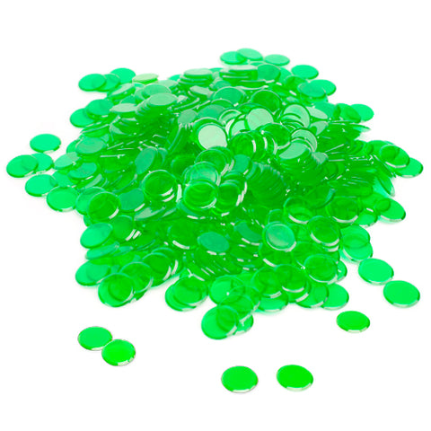 300 Pack Green Bingo Chips