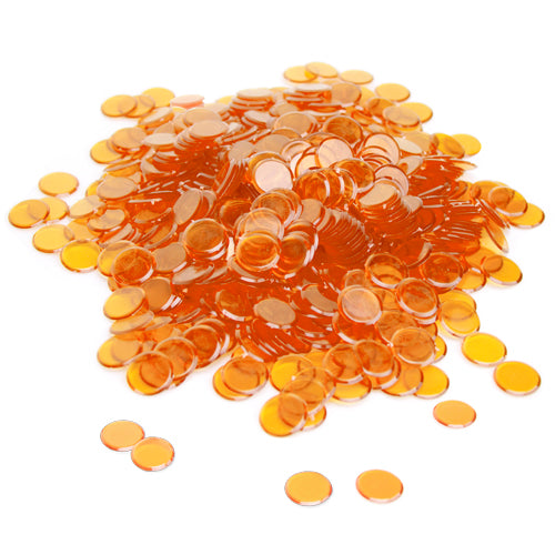 300 Pack Orange Bingo Chips