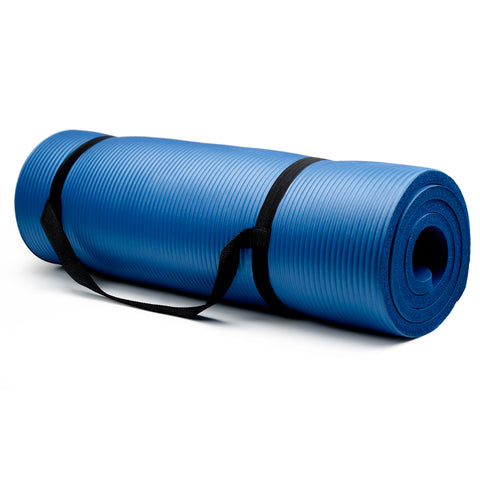 Extra Thick (3/4in) Yoga Mat - Blue