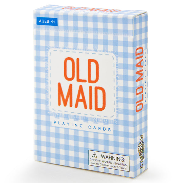 Old Maid Illustrated Card Game