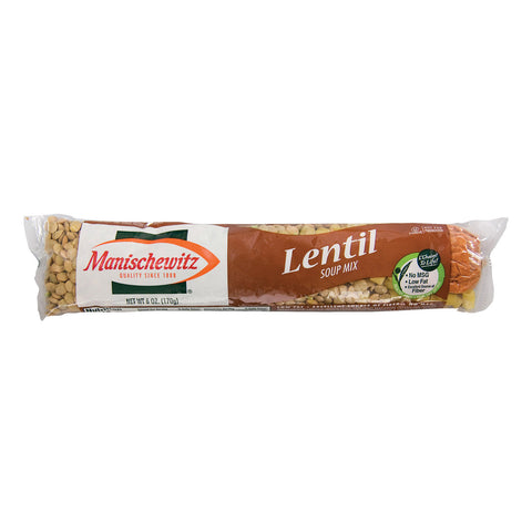 Manischewitz - Lentil Soup Mix - Case Of 24 - 6 Oz.