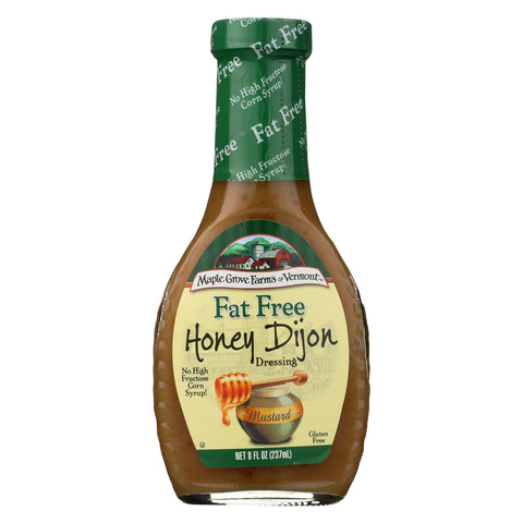 Maple Grove Farms Honey Dijon Dressing - Case Of 12 - 8 Oz.