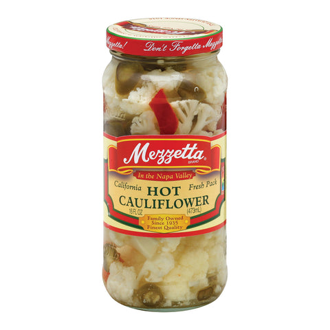 Mezzetta Hot Cauliflower - Case Of 6 - 16 Oz.