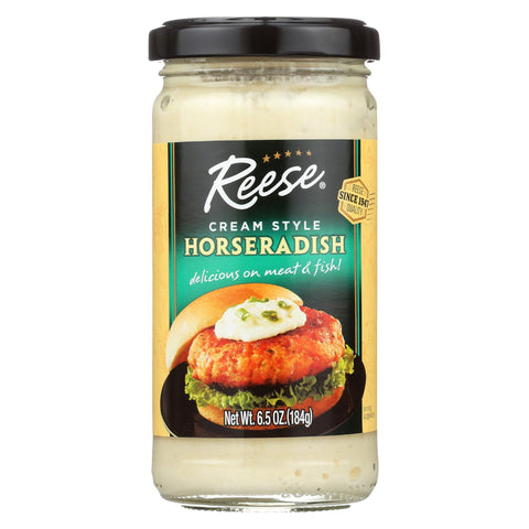 Reese Horseradish - Cream Style - Case Of 12 - 6.5 Oz