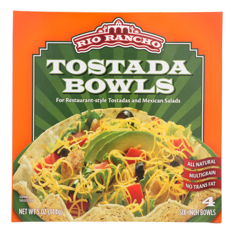 Rio Rancho Tostada Bowls  - Case Of 6 - 4 Ct