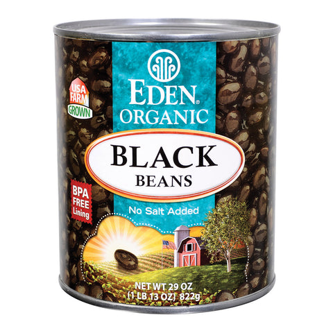 Eden Foods Black Beans Turtle - Case Of 12 - 29 Oz.