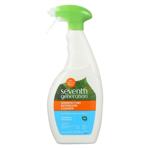 Seventh Generation Tub And Tile Natural Cleaner - Emerald Cypress And Fir - Case Of 8 - 26 Fl Oz.