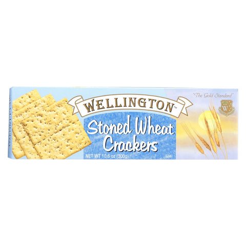 Wellington Stoned Wheat Crackers  - Case Of 12 - 10.6 Oz