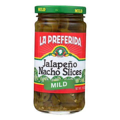 La Preferida Jalapeno Nacho Slices - Case Of 12 - 11.5 Oz