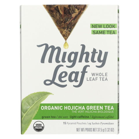 Mighty Leaf Tea Green Tea - Organic Hojicha - Case Of 6 - 15 Bags