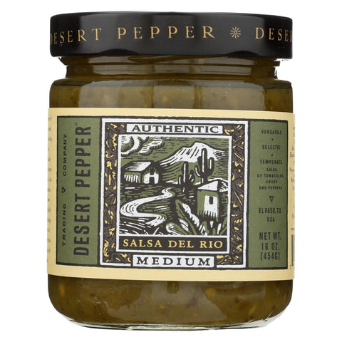 Desert Pepper Trading Medium Del Rio Salsa - Case Of 6 - 16 Oz.
