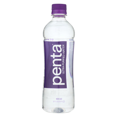 Penta Purified Water Ultra Purified Water - Case Of 24 - 16.9 Fl Oz.