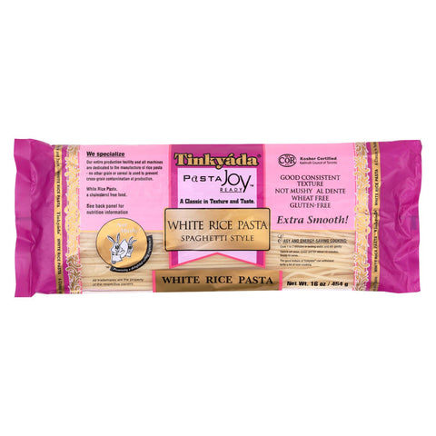 Tinkyada White Rice Spaghetti - Spaghetti - Case Of 12 - 16 Oz.