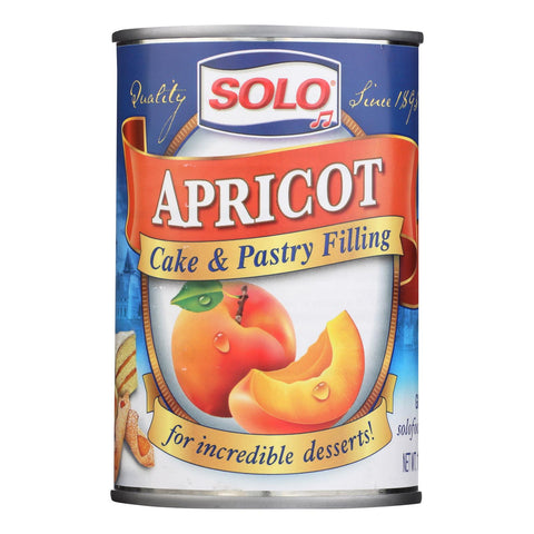 Solo Cake & Pastry Filling For Incredible Desserts! - Case Of 6 - 12 Oz