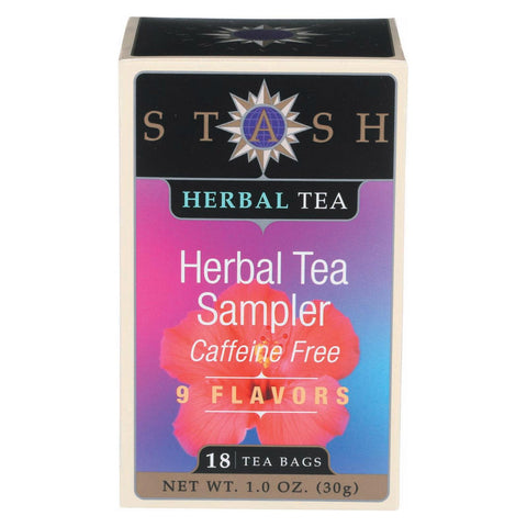 Stash Tea Tea - Herbal - Sampler - Case Of 6 - 18 Bag
