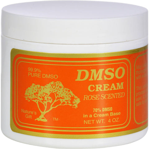 Dmso Cream Rose Scented - 4 Oz