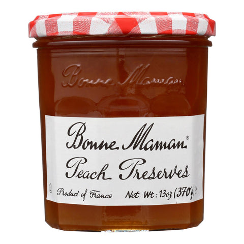 Bonne Maman Conserve - Peach - Case Of 6 - 13 Oz.