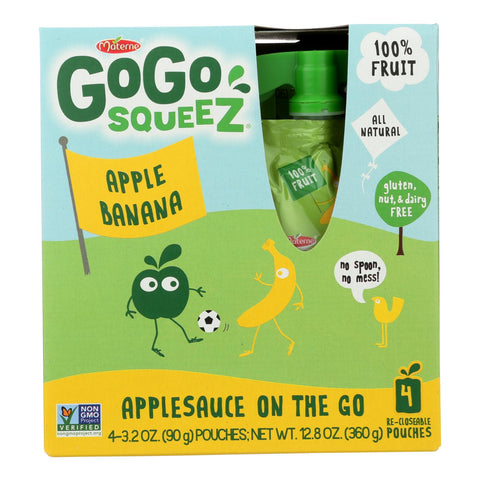Gogo Squeez Applesauce - Case Of 12 - 4-3.2 Oz