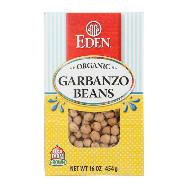 Eden Foods - Beansgarbanzo Dry - Case Of 12-16 Oz