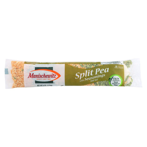 Manischewitz Split Pea Cello Soup Mix - Case Of 24 - 6 Oz.