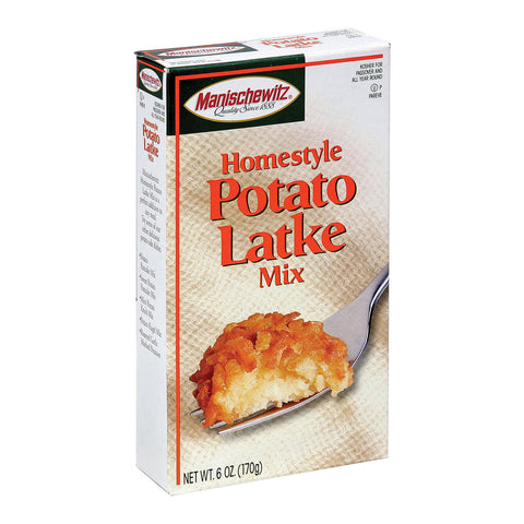 Manischewitz - Homestyle Potato Latke Mix - Case Of 12 - 6 Oz.