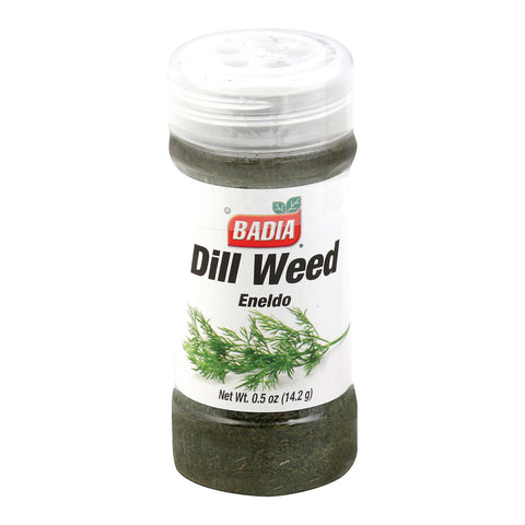Badia Spices Spice - Dill Weed - Case Of 12 - 0.5 Oz.