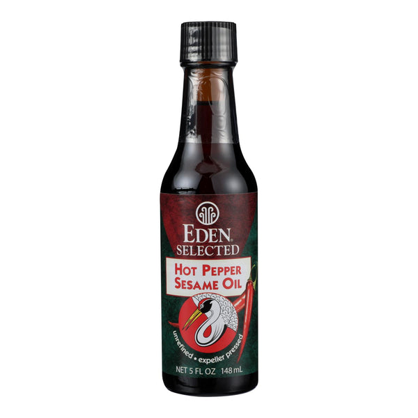 Eden Selected Hot Pepper Sesame Oil  - Case Of 12 - 5 Fz