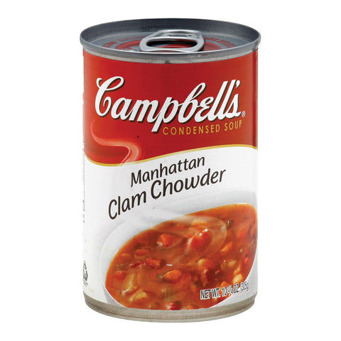 Campbell's Chowder - Manhattan Clam - Case Of 12 - 10.75 Oz