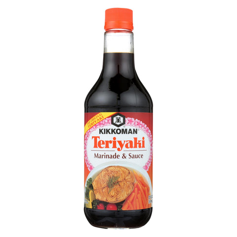 Kikkoman Teriyaki Marinade And Sauce - Case Of 12 - 20 Fl Oz.