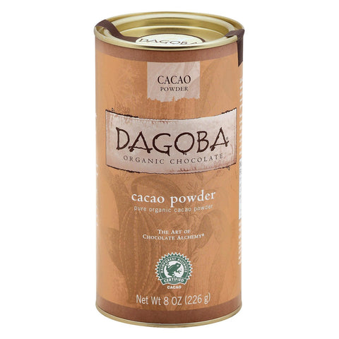 Dagoba Organic Chocolate Cacao Powder - Case Of 6 - 8 Oz.