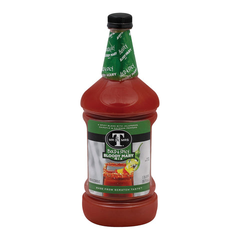 Mr. And Mrs. T Bloody Mary Mix - Case Of 6 - 1.75 Liter