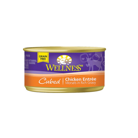 Wellness Pet Products Cat Food - Chicken Entre - Case Of 24 - 3 Oz.