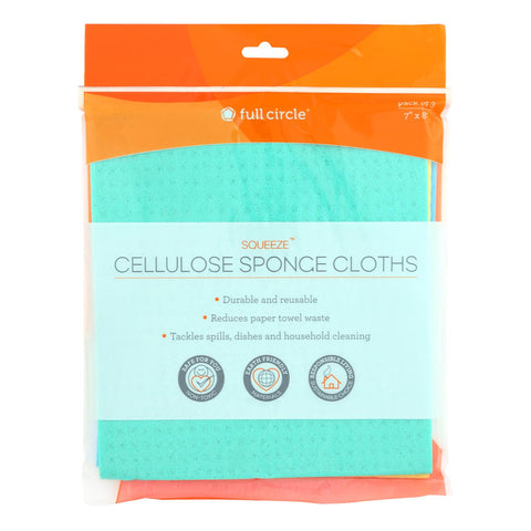 Full Circle Home - Cloth Cellulose Squeeze - 1 Each - 3 Ct